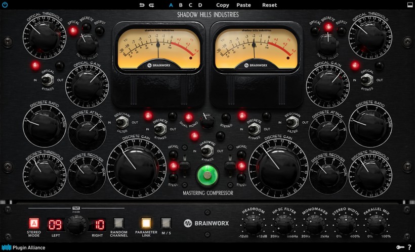Plugin Alliance 发布 Shadow Hills Mastering Compressor Class A 母带压缩插件