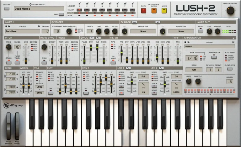 D16 Group – Lush 2 v2.1.4 for WiN 