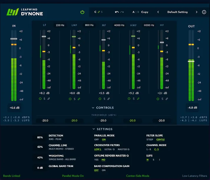 Leapwing Audio DynOne3 v3.12.7 VST3, AAX x64 [07/16/2025] for WiN 下载