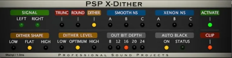 PSPaudioware – PSP X-Dither v1.1.0 [R2R] 